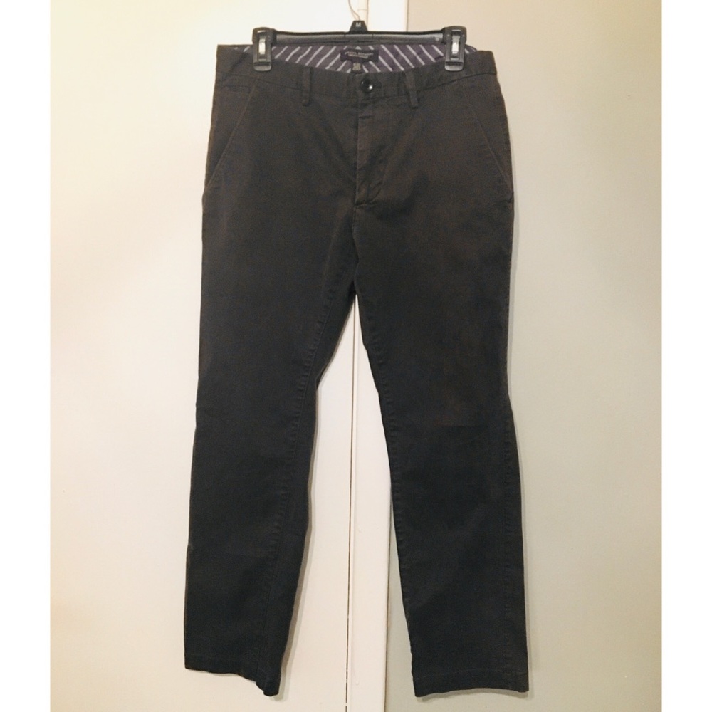 Men's Banana Republic gray trousers